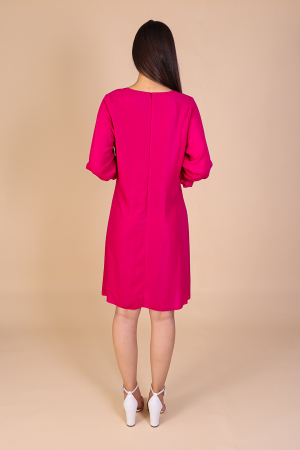 Rochie Dolores Ciclam, cu Fir Lurex Engros [3]