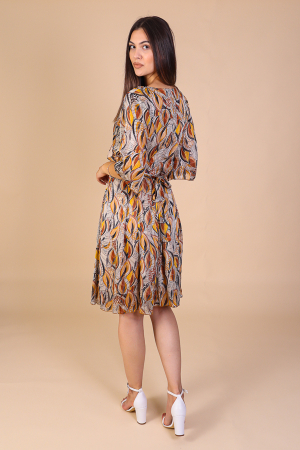Rochie Aniela cu Imprimeu Colorat, Engros [3]