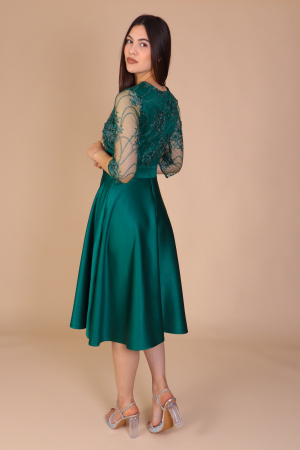 Rochie INNA de Ocazie, din Tafta si Dantela, Engros [3]