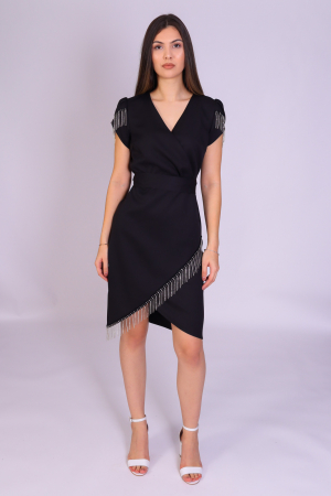 Rochie LILI Office cu Accesorii argintii, Engros [1]