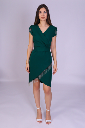 Rochie LILI Office cu Accesorii argintii, Engros [1]