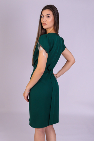 Rochie LILI Office cu Accesorii argintii, Engros [2]