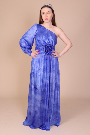 Rochie NOA din Voal Lucios in Degrade, Engros [1]