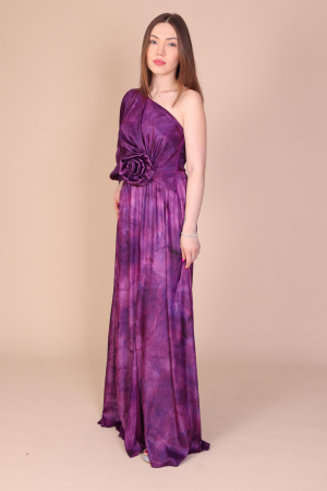 Rochii de Ocazie - Rochie NOA din Voal Lucios in Degrade, Engros