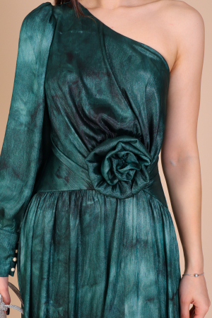 Rochie NOA din Voal Lucios in Degrade, Engros [2]