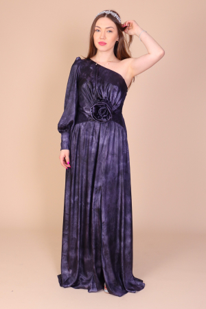 Rochii de Ocazie - Rochie NOA din Voal Lucios in Degrade, Engros