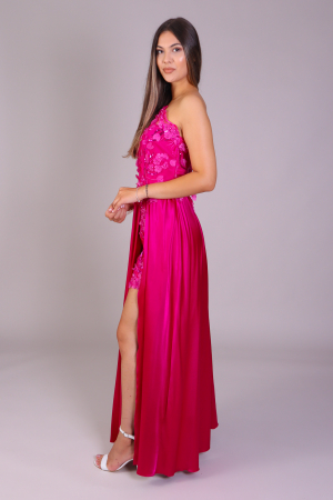 Rochie PAMELA Lunga cu Dantela 3D, Engros [1]