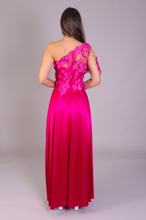 Rochie PAMELA Lunga cu Dantela 3D, Engros [2]