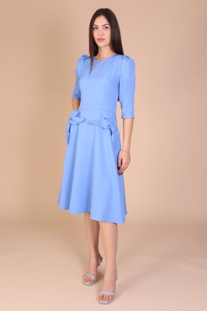 Rochii de Ocazie - Rochie QUINN cu Fundite pe Buzunare, Engros