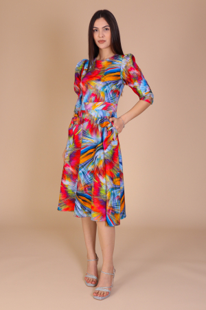 Rochii de Zi - Rochie QUINN cu Fundite pe Buzunare, Engros