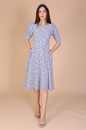 Rochii de Zi - Rochie QUINN cu Fundite pe Buzunare, Engros