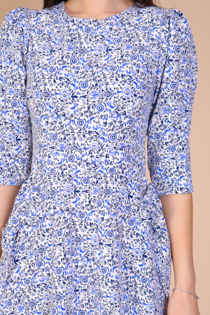 Rochie QUINN cu Fundite pe Buzunare, Engros [3]