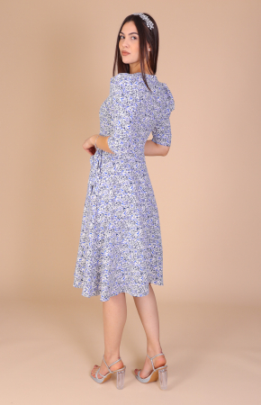 Rochie QUINN cu Fundite pe Buzunare, Engros [2]