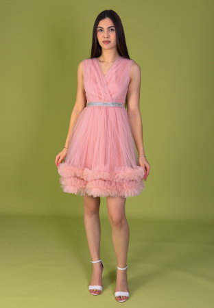 Categorii produs - Rochie KELLY din Tulle cu Volanase, Engros