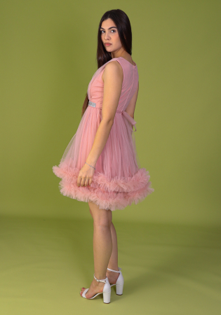 Rochie KELLY din Tulle cu Volanase, Engros [2]