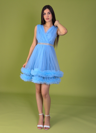 Categorii produs - Rochie KELLY din Tulle cu Volanase, Engros