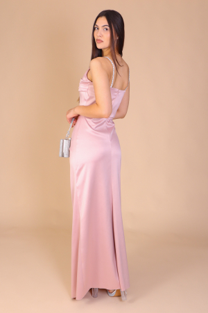 Rochie TEO din Tafta, cu Bretele, Engros [2]