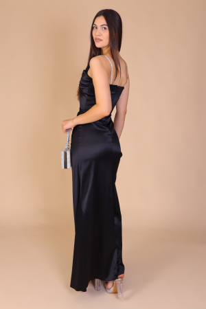 Rochie TEO din Tafta, cu Bretele, Engros [3]