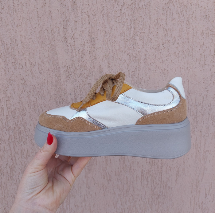 Adidas din piele naturala talpa groasa [2]