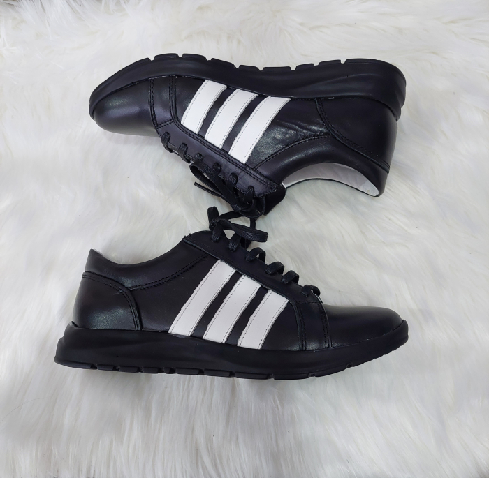Adidași din piele naturală cu bride [4]