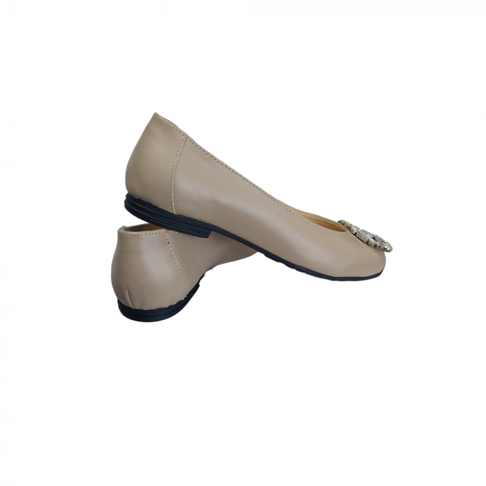 Balerini piele naturală cu accesoriu [3]