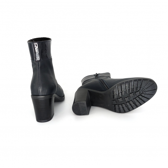 Botine damă piele naturală - interior blană [2]