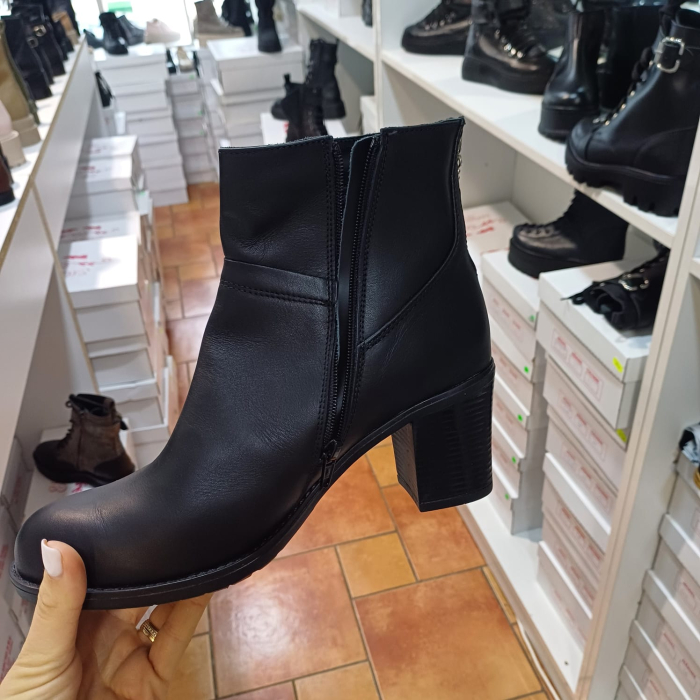 Botine damă piele naturală - interior blană [4]