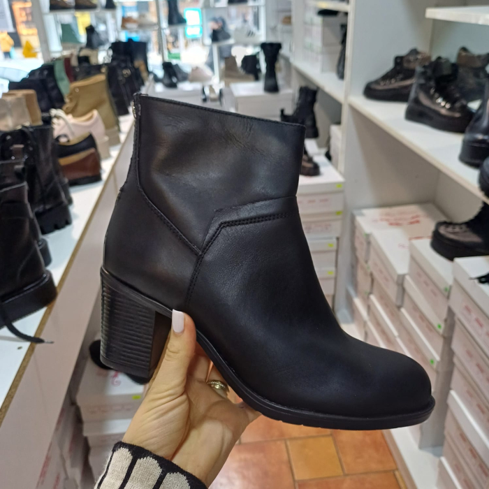 Botine damă piele naturală - interior blană [3]