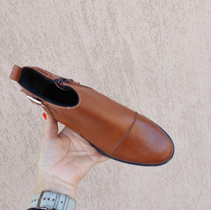 Botine din piele naturala Carmen [3]