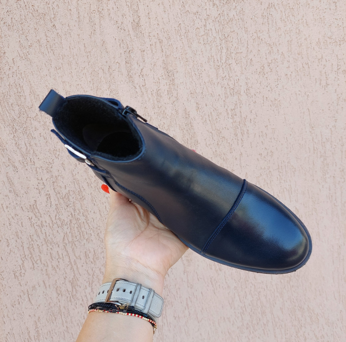 Botine din piele naturala Carmen [2]