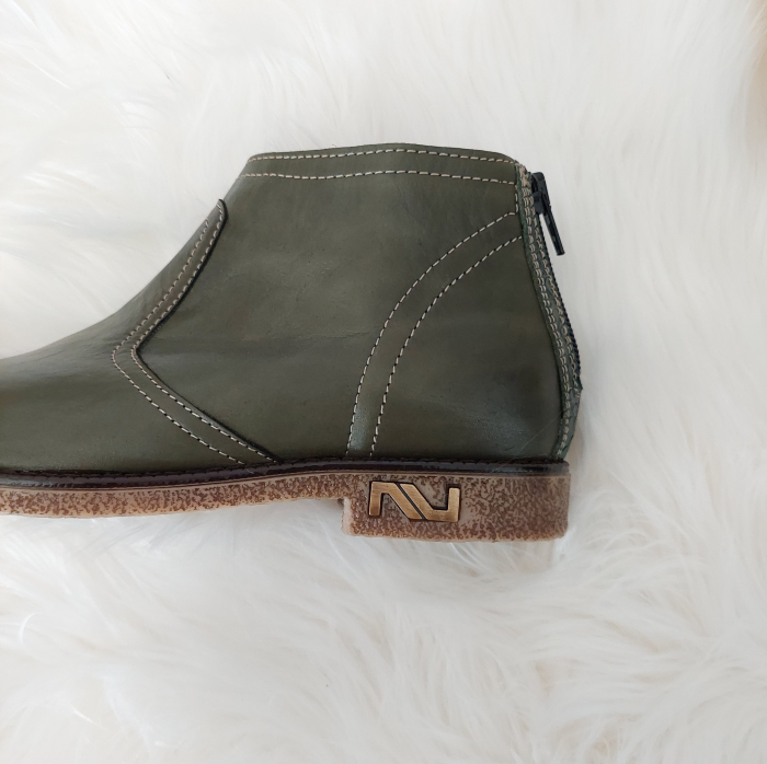 Botine din piele naturala Dili [5]