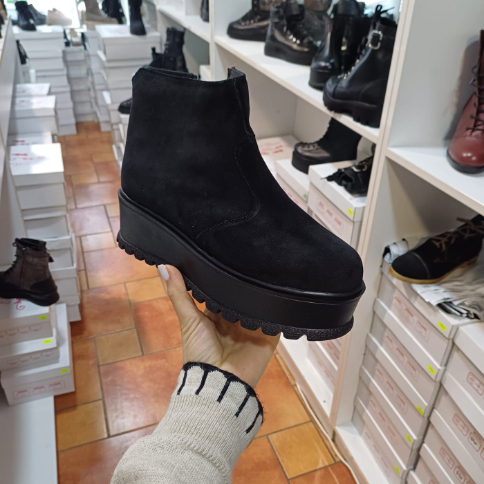 Botine scurte talpă platformă [2]