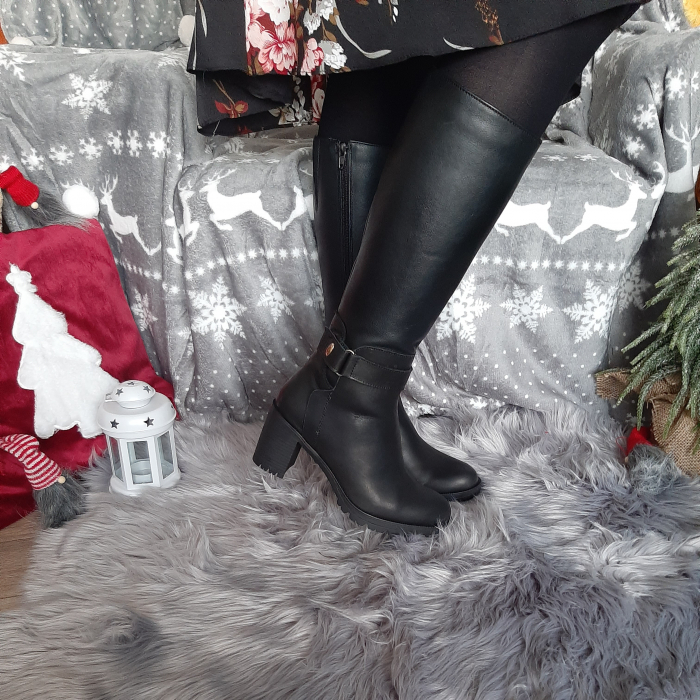 Cizme lungi din piele naturală [2]