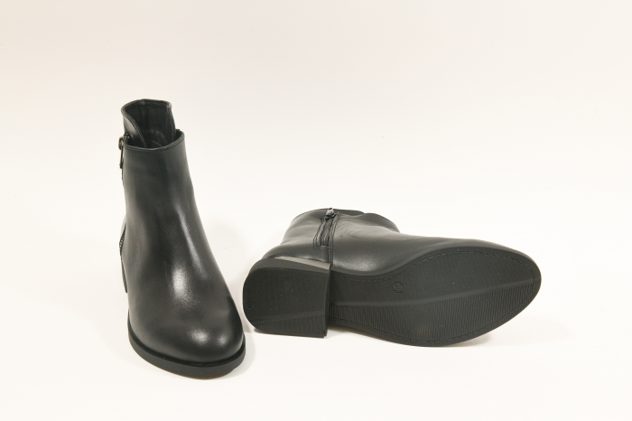 Botine Arizona piele naturala cu toc decorativ [2]