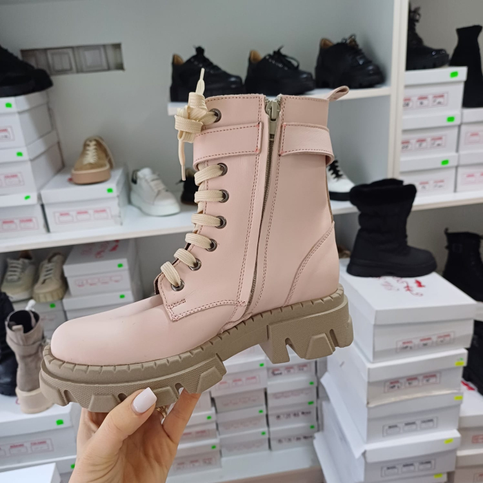 Ghete Astra  cu cataramă  din piele naturală [2]