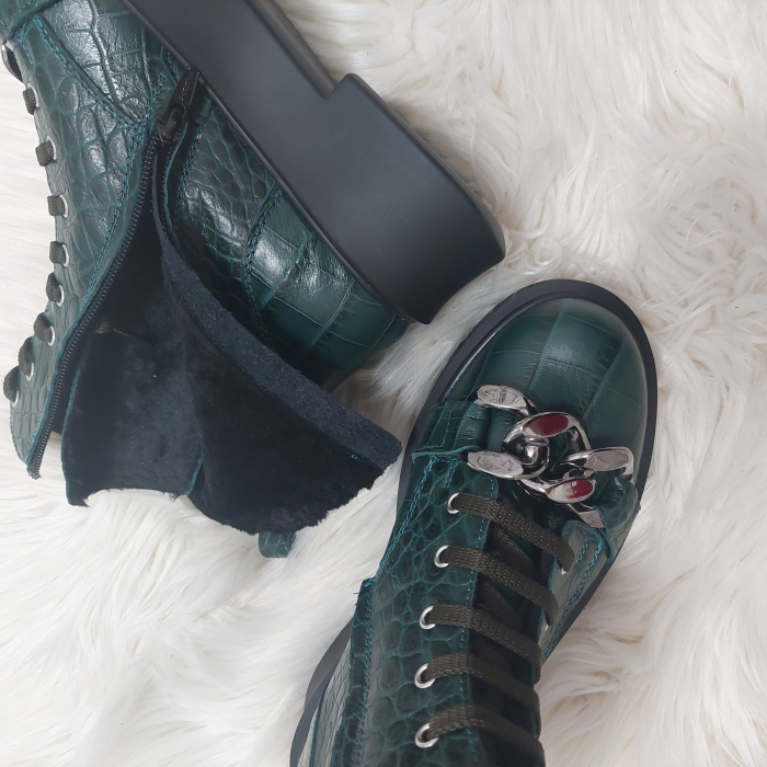 Ghete Muzi din piele naturală 36 [3]