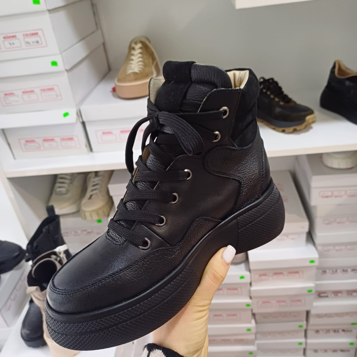 Ghete Giuly  din piele naturală [2]