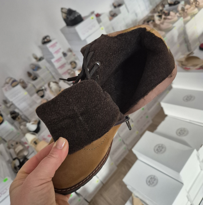 Ghete tip insuleta piele nabuc [3]