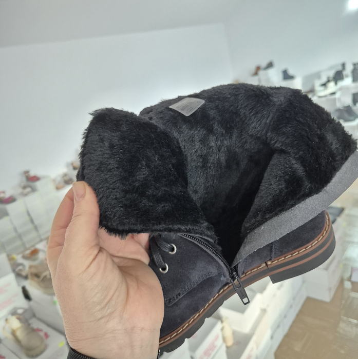 Ghete piele naturala velur [3]