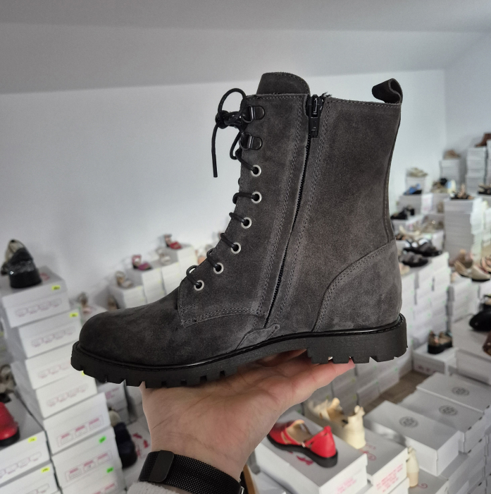 Ghete piele naturala velur [2]