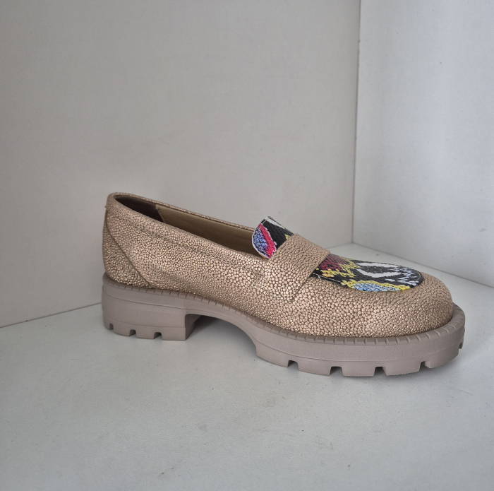 Mocasini Glamour din piele naturală [2]