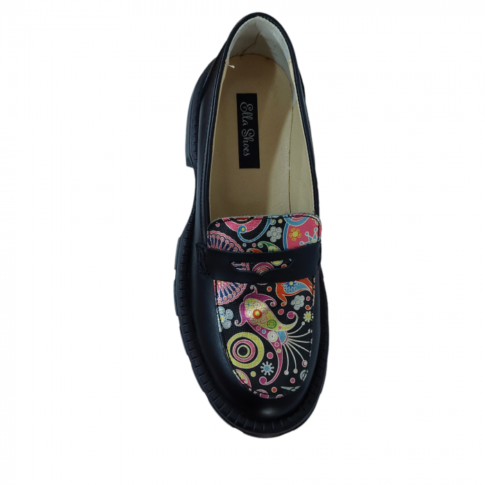 Mocasini Glamour din piele naturală [3]