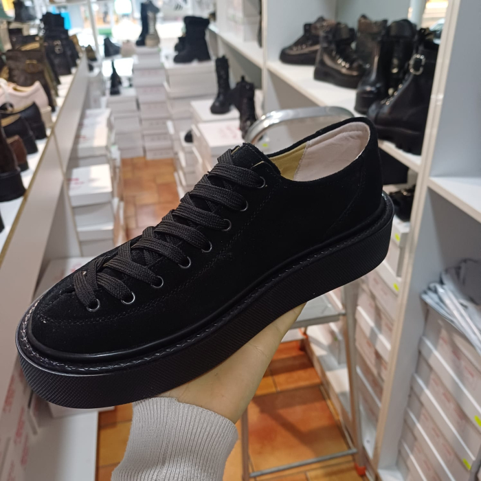 Pantofi Bella piele naturala velur [2]