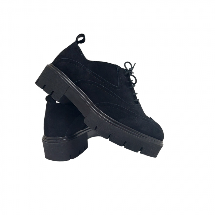 Pantofi din piele întoarsă camoscio [2]