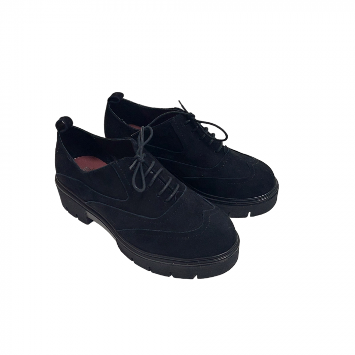 Pantofi din piele întoarsă camoscio [3]
