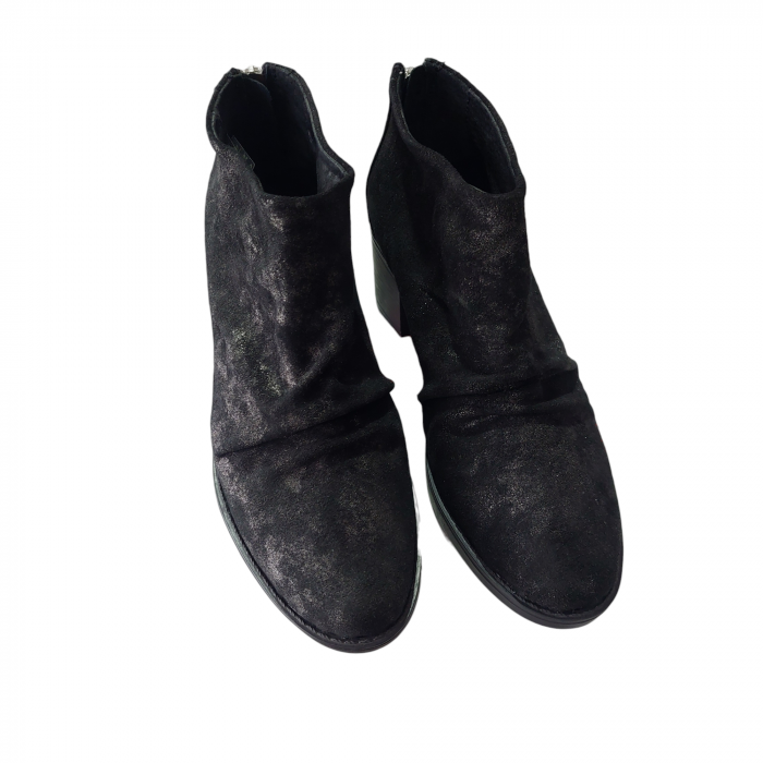 Pantofi Galaxi piele naturală cu fermoar la spate [4]