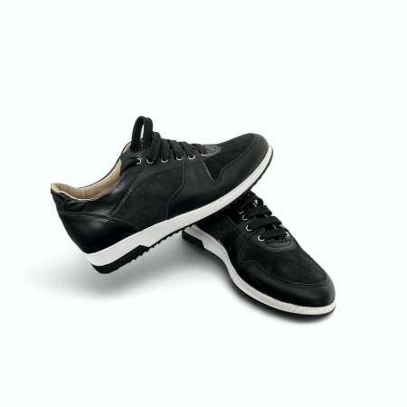Adidas Naty negru  din piele naturală [2]