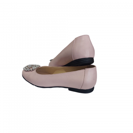 Balerini piele naturală cu accesoriu [3]