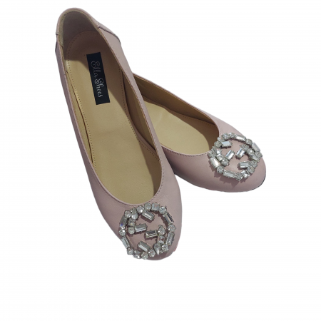 Balerini piele naturală cu accesoriu [2]