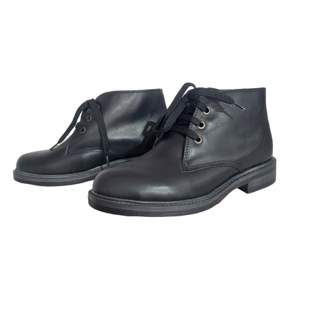 BLACK FRYDAY - 100% Piele naturală - Bocanc clasic din piele naturala cu blană subțire